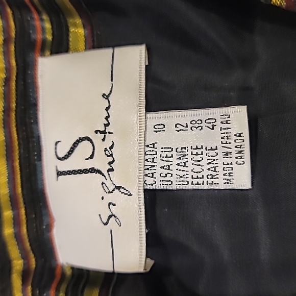 Striped Metallic Blazer - Picture 10 of 15